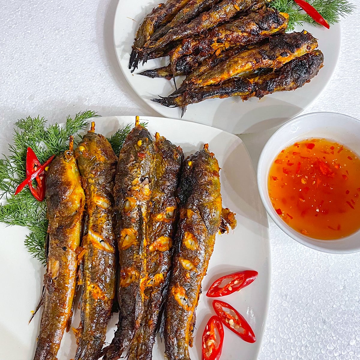 ca thoi loi nuong muoi ot