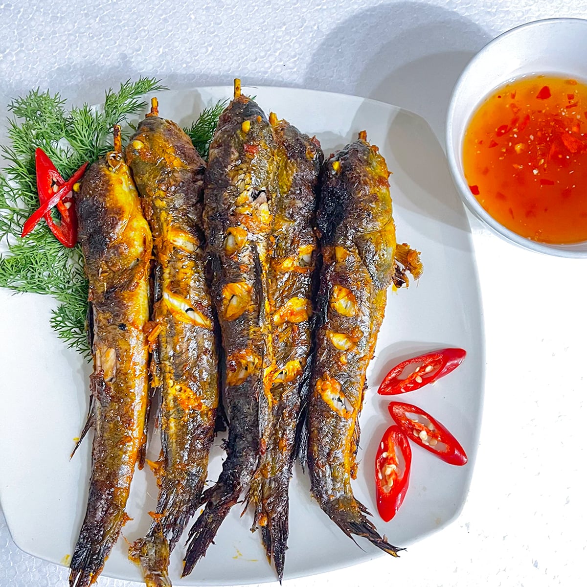 ca thoi loi nuong muoi ot