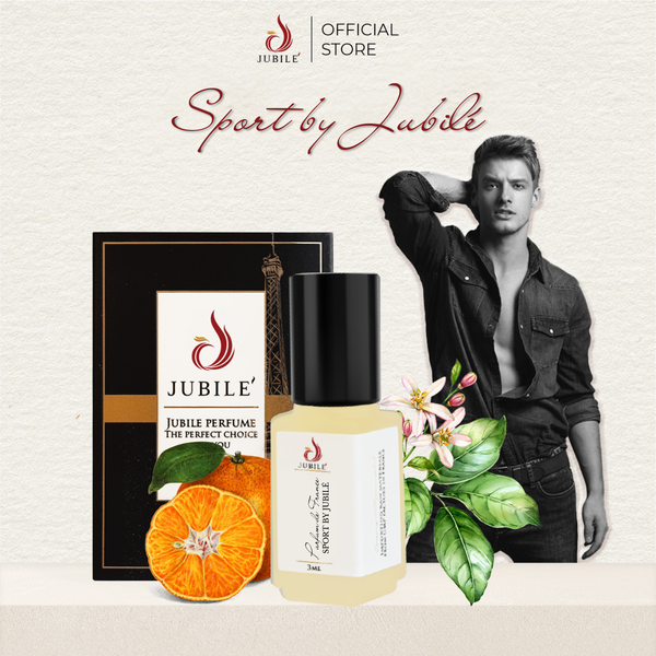  Sport by Jubilé - Tinh Dầu Nước Hoa Cao Cấp Mini Size 3ml Lăn 