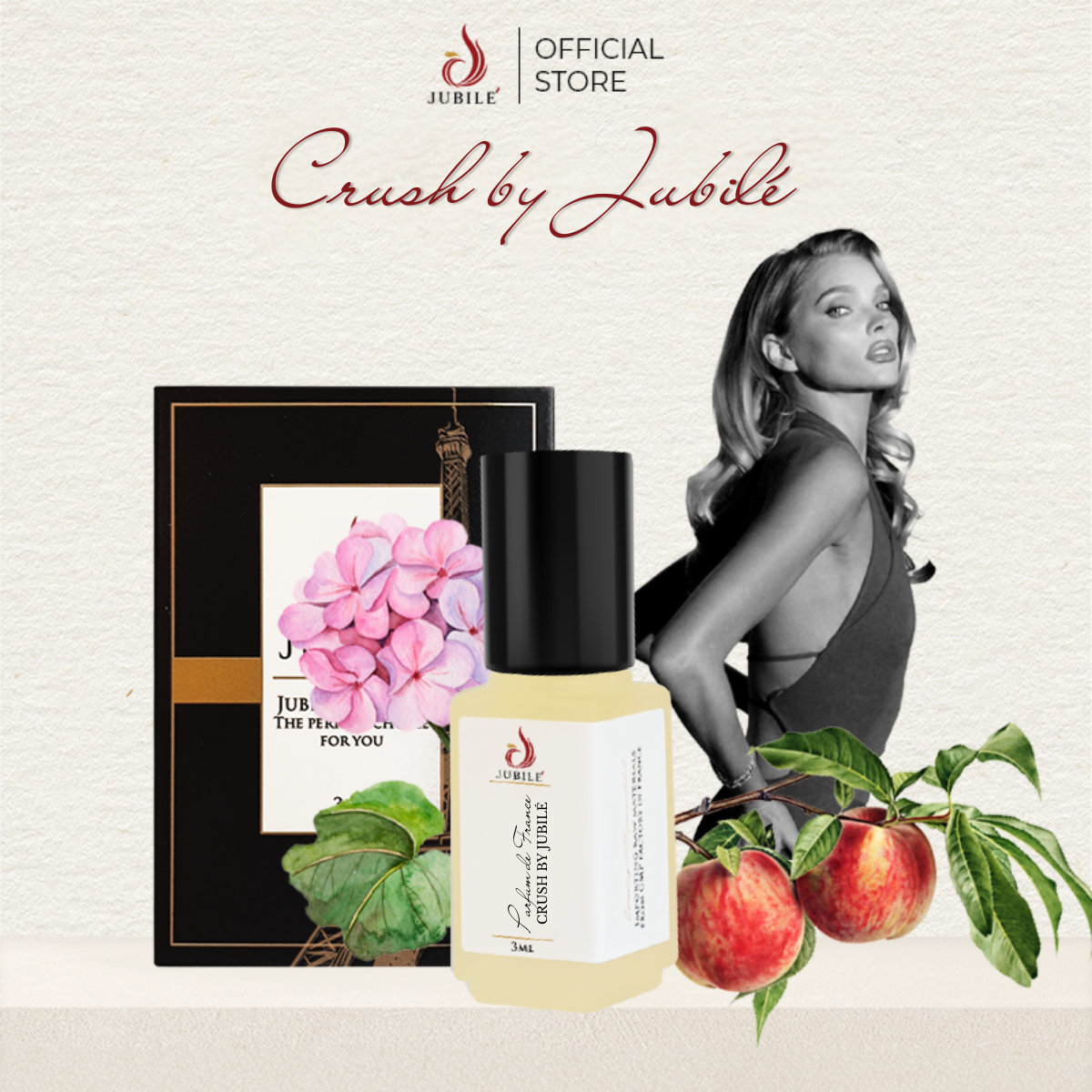  Crush by Jubilé - Tinh Dầu Nước Hoa Pháp Cao Cấp 3ml Lăn 