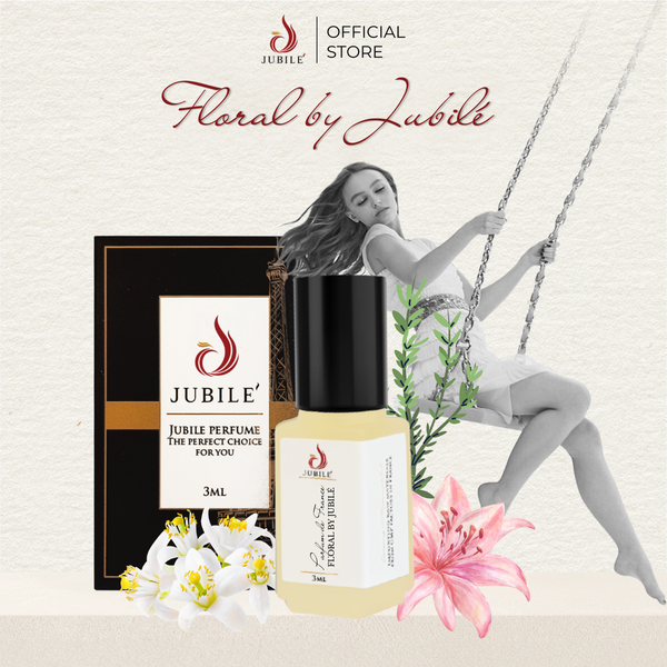  Floral by Jubilé - Tinh Dầu Nước Hoa Pháp Cao Cấp Mini Size 3ml Lăn 