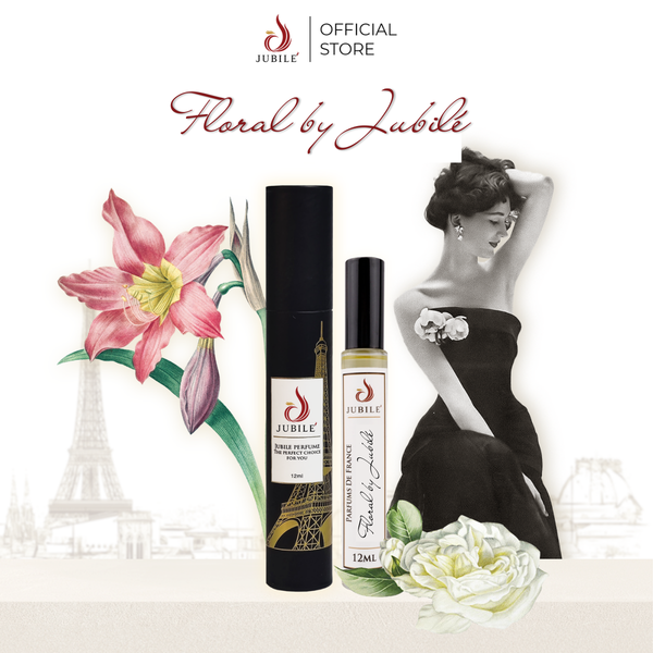  Floral by Jubilé - Tinh Dầu Nước Hoa Pháp Cao Cấp 12ml Lăn 