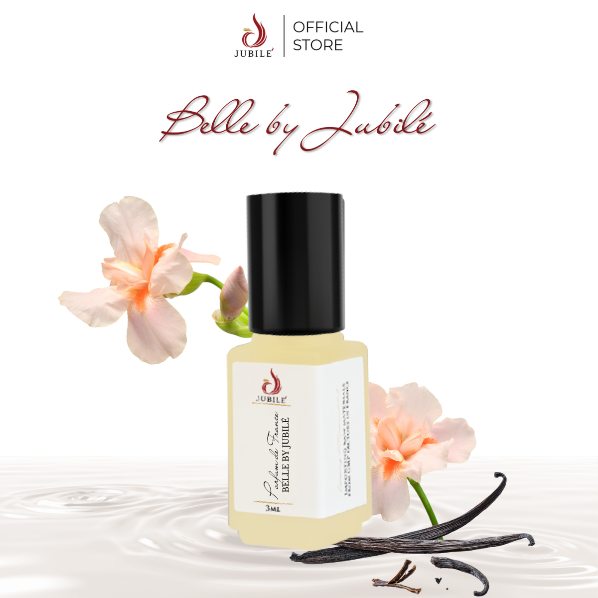  Belle by Jubilé - Tinh Dầu Nước Hoa Pháp Cao Cấp Mini Size 3ml 