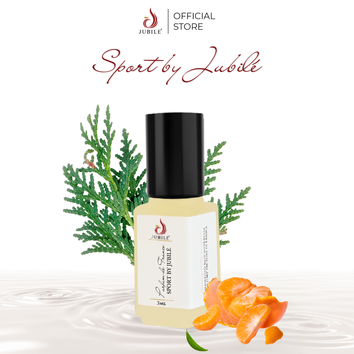  Sport by Jubilé - Tinh Dầu Nước Hoa Cao Cấp Mini Size 3ml Lăn 