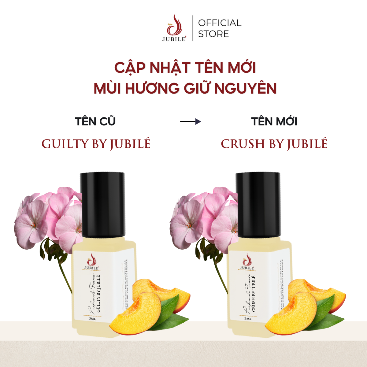  Crush by Jubilé - Tinh Dầu Nước Hoa Pháp Cao Cấp 3ml Lăn 