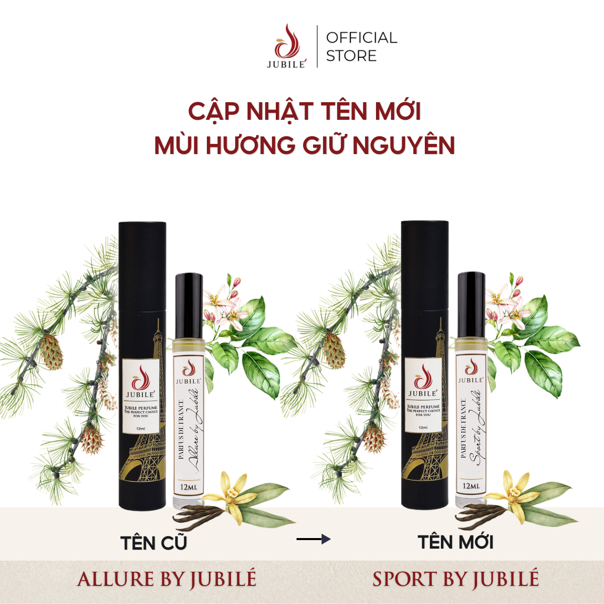  Sport by Jubilé - Tinh Dầu Nước Hoa Cao Cấp 12ml Lăn 