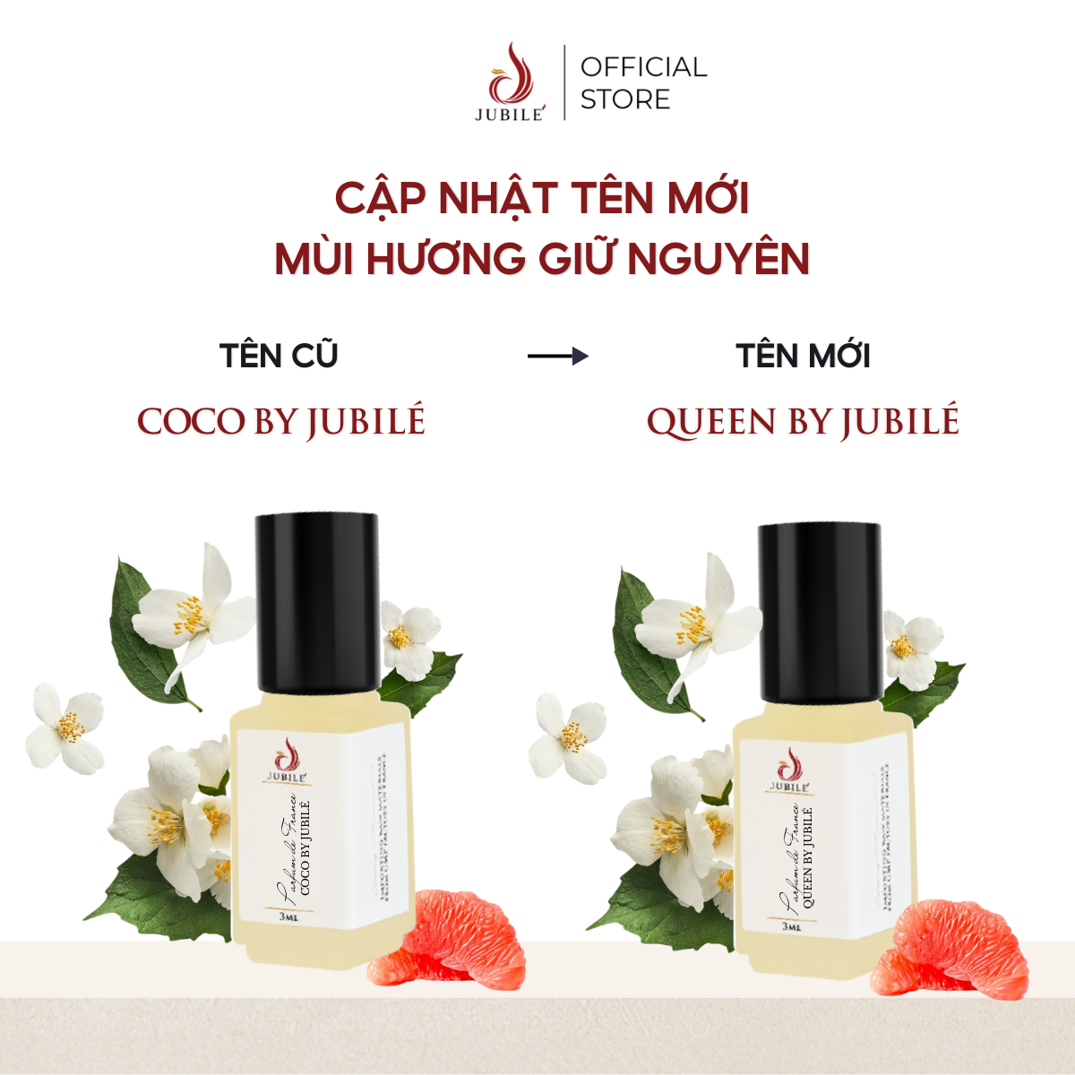  Queen by Jubilé - Tinh Dầu Nước Hoa Pháp Cao Cấp Mini Size 3ml 