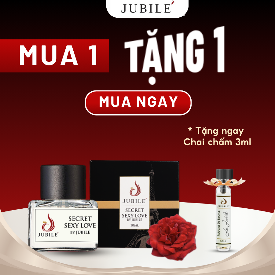  Nước hoa Nội Y Pháp Secret Sexy Love by Jubilé 