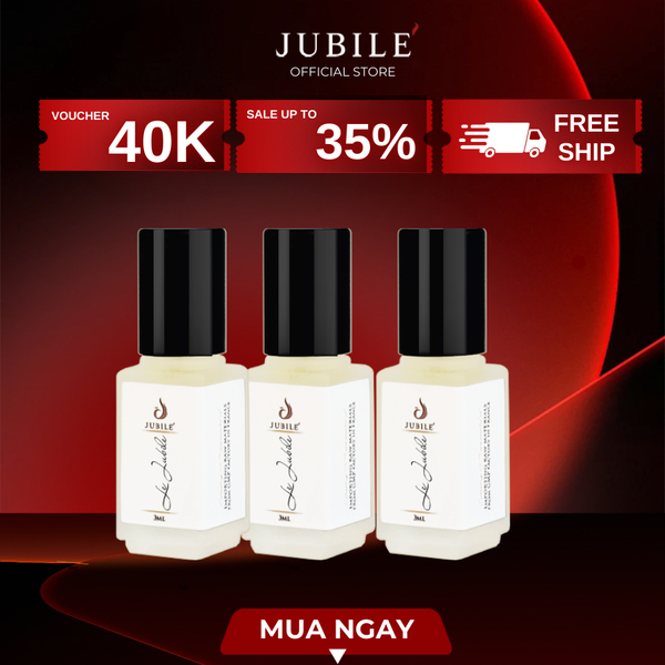  [Ngọt ngào - Quyến rũ] Combo 3 Chai Mùi Hương Nữ Ngọt Ngào Tinh dầu nước hoa Pháp Jubilé Minisize Dạng Lăn 3ml 