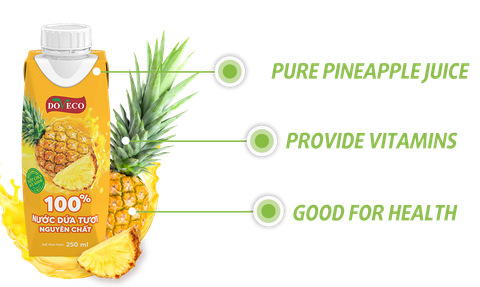 Fresh pineapple juice