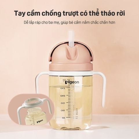 [PPSU] Bình tập uống Pigeon Training Master Series 300ml (18 tháng+)
