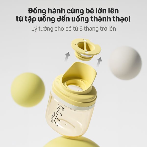 [PPSU] Cốc tập uống Pigeon Training Master Series 200ml (6 tháng+)