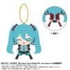 CHIBI SITING PLUSH MASCOT HATSUNE MIKU X MOBILE SUIT GUNDAM