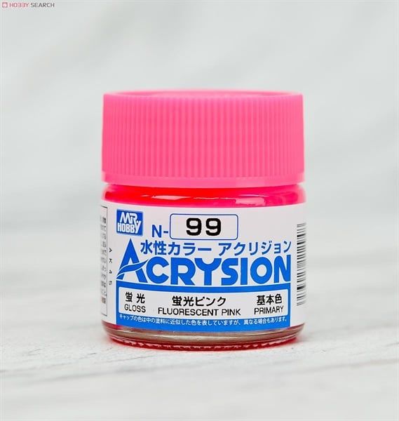 Sơn nước Mr. Hobby - Acrysion - Nhiều mầu / Mã N97 ~ N101 - Gốc nước