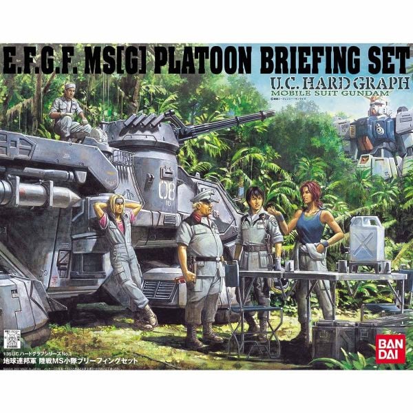 [Pre-order / Đặt trước] UC HARD GRAPH 1/35 E.F.G.F. MS[G] PLATOON AT BRIEFING SET