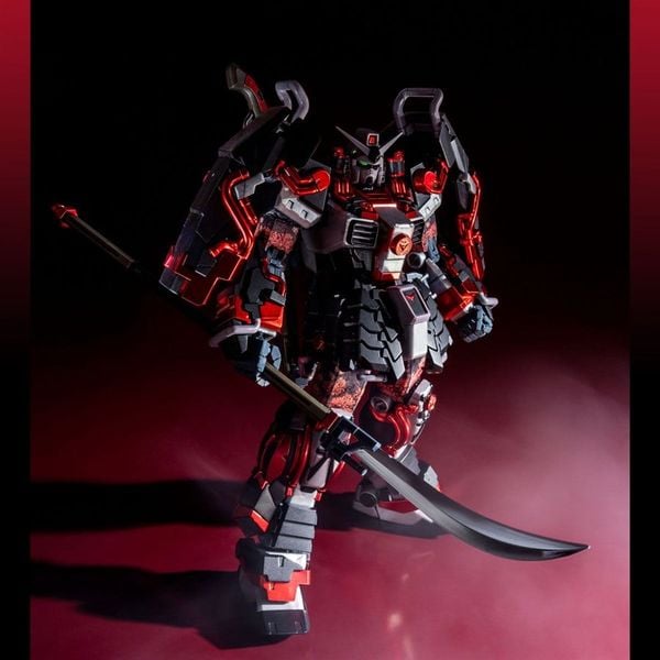 MG 1/100 SHIN MUSHA GUNDAM SENGOKU NO JIN BLACK ROBE LARGE ARMOR