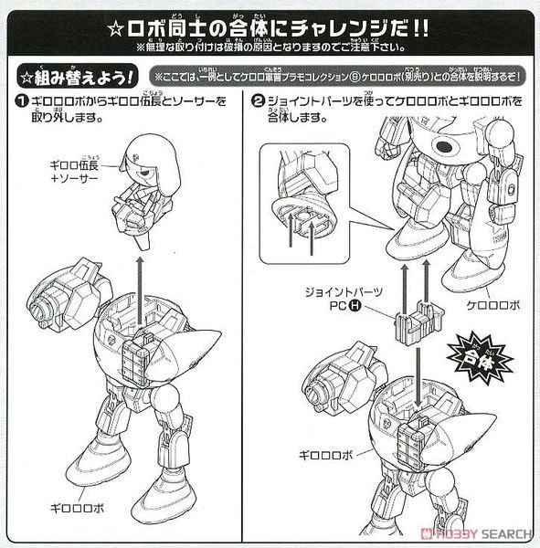 BANDAI - KERORO - GIRORO ROBO