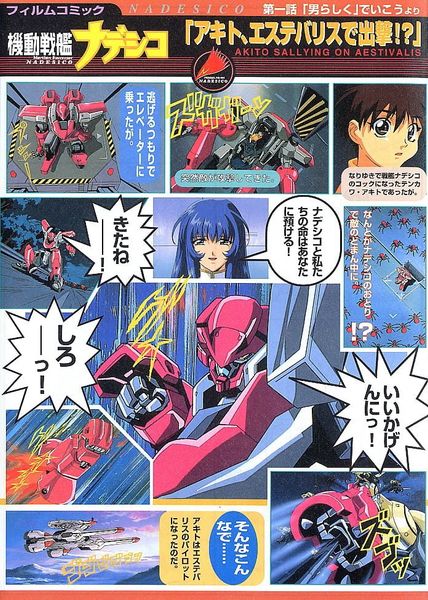 HG NADESICO 1/48 AESTIVALIS