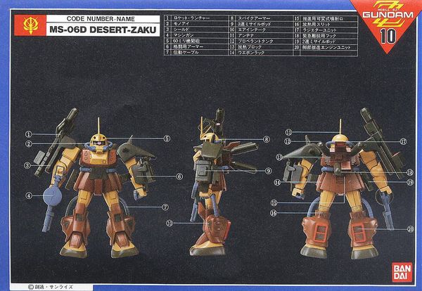 NG 1/144 Desert Zaku