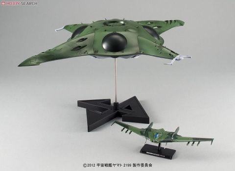 Space Battleship Yamato 2199 - 1/1000 Great Imperial Garmillas Astro Fleet Pormelia Class Astro Assault Carrier