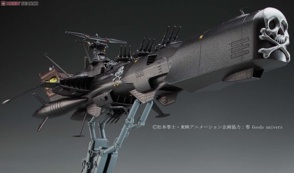 Hasegawa Creator Works - Galaxy Express 999 - 1/1500 Space Pirate Battleship Arcadia - Third Ship Attack Enhanced Type