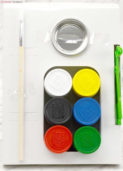 Set sơn cọ Mr.Hobby NS30 ACRYSION STARTER SET - Gốc nước