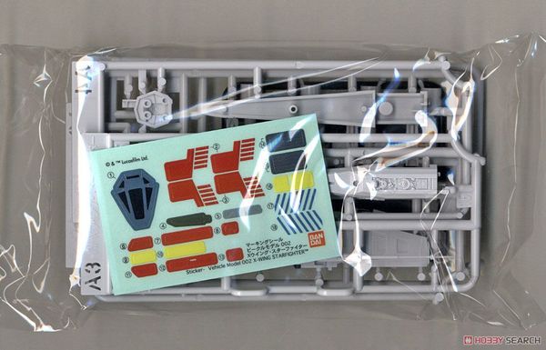 STAR WARS VEHICLE MODEL 002 X-WING STARFIGHTER