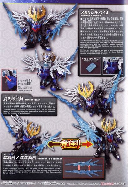 SD SANGOKU SOKETSUDEN Cao Cao WING GUNDAM