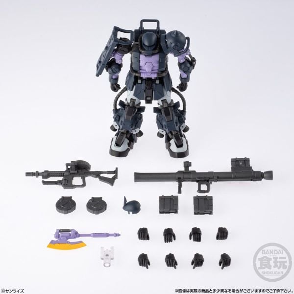 GUNDAM ARTIFACT PRO - BLACK TRI-STARS ZAKU 2