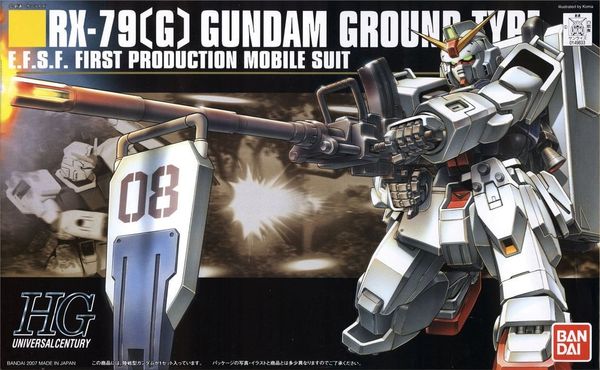 HG UC 1/144 Gundam Ground Type
