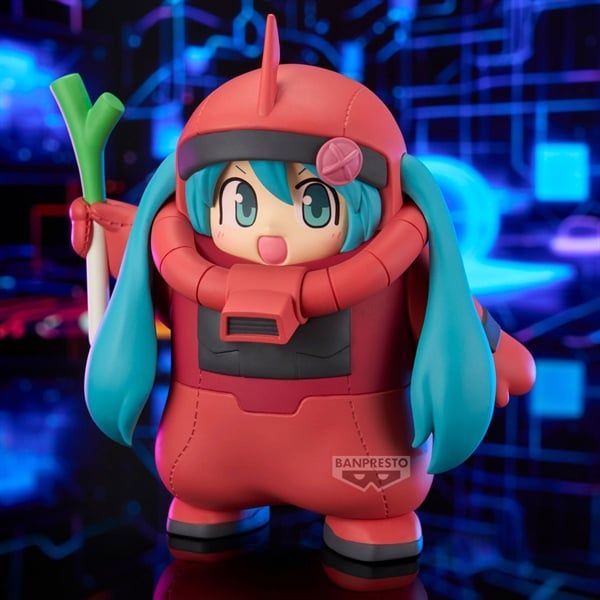 Banpresto - GUNDAM 45TH x HATSUNE MIKU - Char's Zaku-Gurumi Hatsune Miku Ver
