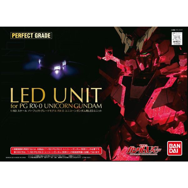 [Pre-order / Đặt trước] PG 1/60 RX-0 UNICORN GUNDAM LED UNIT