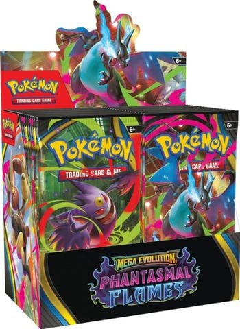 Pokemon TCG - ME02 Mega Evolution Phantasmal Flames Booster Pack - EN ver