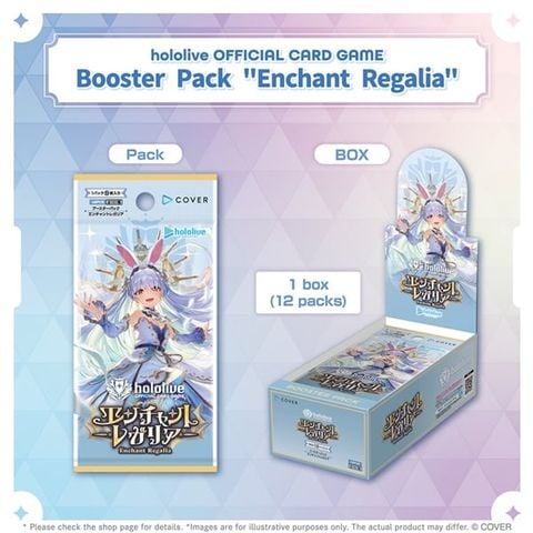 Hololive OCG - hBP05 Booster Pack 05 Enchant Regalia - JP ver