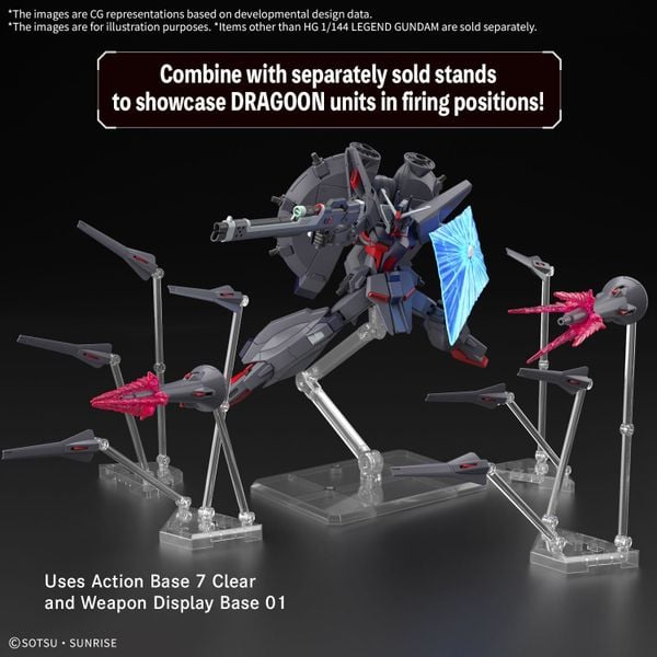 HGCE 1/144 Legend Gundam