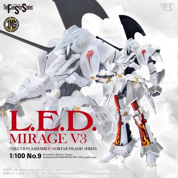 VOLKS - FSS - IMS 1/100 - L.E.D. MIRAGE V3 SINGLE Ver