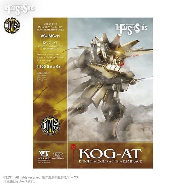 VOLKS - FSS - IMS 1/100 - KNIGHT of GOLD A-T Type D2 MIRAGE