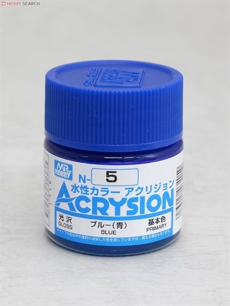 Sơn nước Mr. Hobby - Acrysion - Nhiều mầu / Mã N1 ~ N20 - Gốc nước