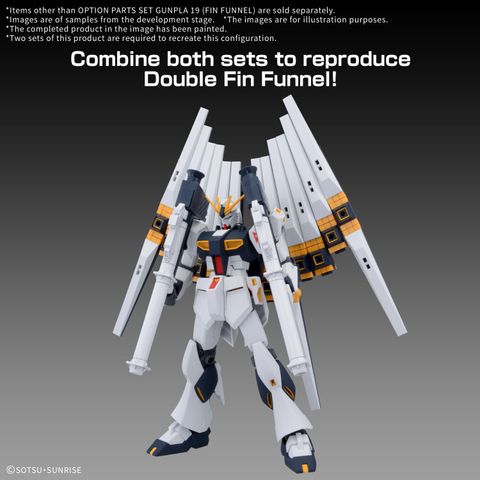 [Pre-order / Đặt trước] OPTION PARTS SET GUNPLA 19 - FIN FUNNEL