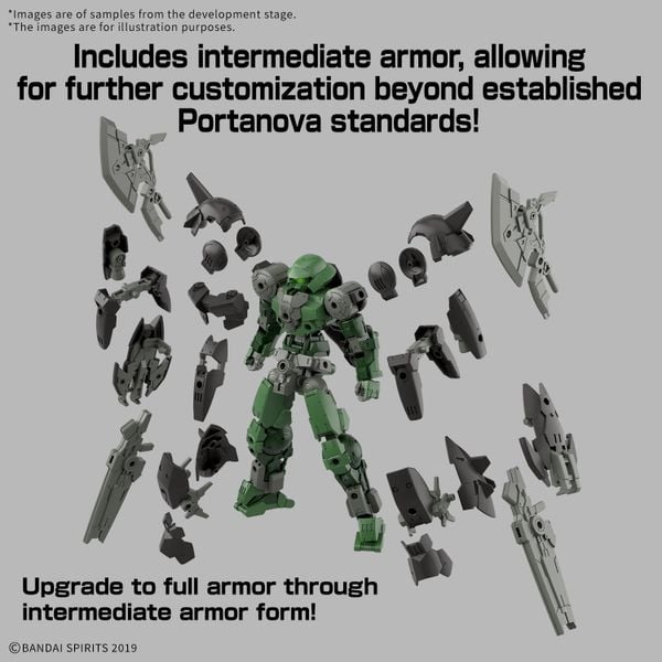 [Pre-order / Đặt trước] 30MM 1/144 bEXM-15FA FULL ARMOR PORTANOVA