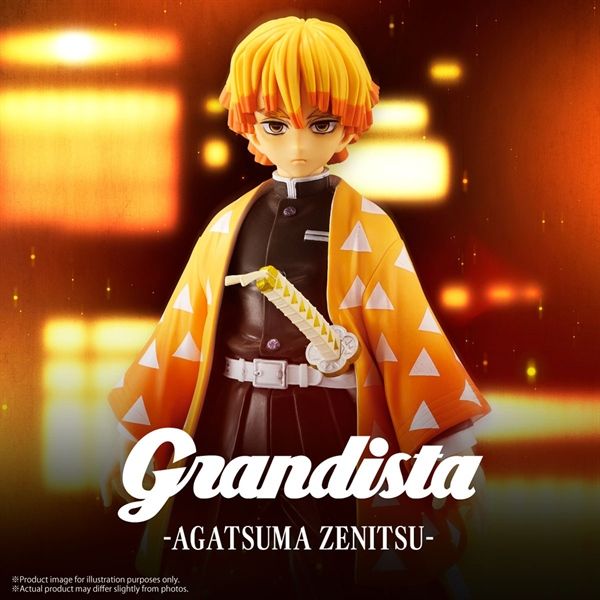 Banpresto - Grandista - Demon Slayer: Kimetsu no Yaiba - Agatsuma Zenitsu - Another Color Ver A