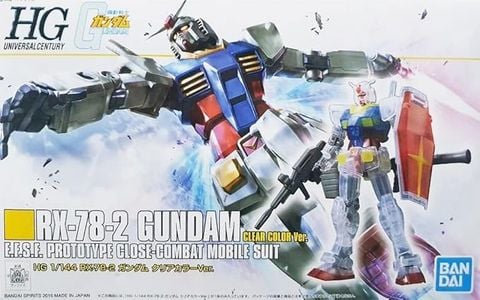 HG UC 1/144 RX-78-2 Gundam - Revive - Clear Color Ver Gunpla Expo World Tour 2016