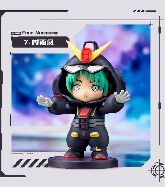 BN Figure Q Blind Box - Mobile Suit Gundam Universal Century - Pajamars Series