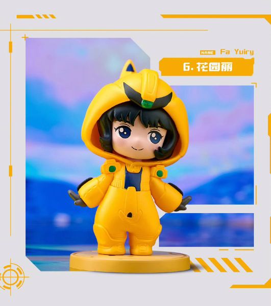BN Figure Q Blind Box - Mobile Suit Gundam Universal Century - Pajamars Series