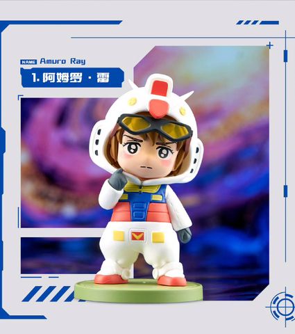 BN Figure Q Blind Box - Mobile Suit Gundam Universal Century - Pajamars Series