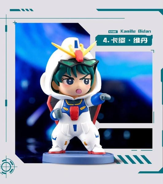BN Figure Q Blind Box - Mobile Suit Gundam Universal Century - Pajamars Series