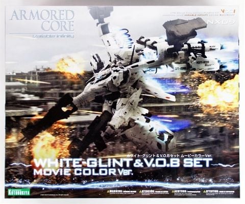 Kotobukiya - Armored Core Variable Infinity - White-Glint & V.O.B set Movie Color Ver