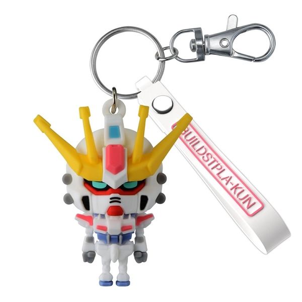 Buildstpla-kun 3D Rubber Mascot Keychain