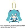 CHIBI SITING PLUSH MASCOT HATSUNE MIKU X MOBILE SUIT GUNDAM