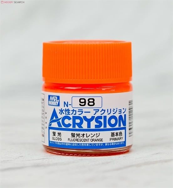 Sơn nước Mr. Hobby - Acrysion - Nhiều mầu / Mã N97 ~ N101 - Gốc nước